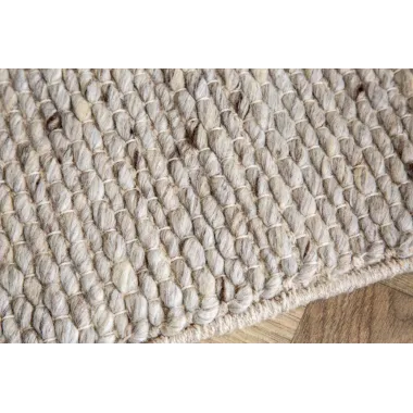 Invicta Dywan WOOL srebrno-szary 350x240cm / 41718