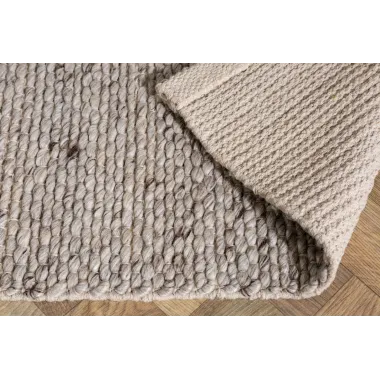 Invicta Dywan WOOL srebrno-szary 160x240cm / 41717