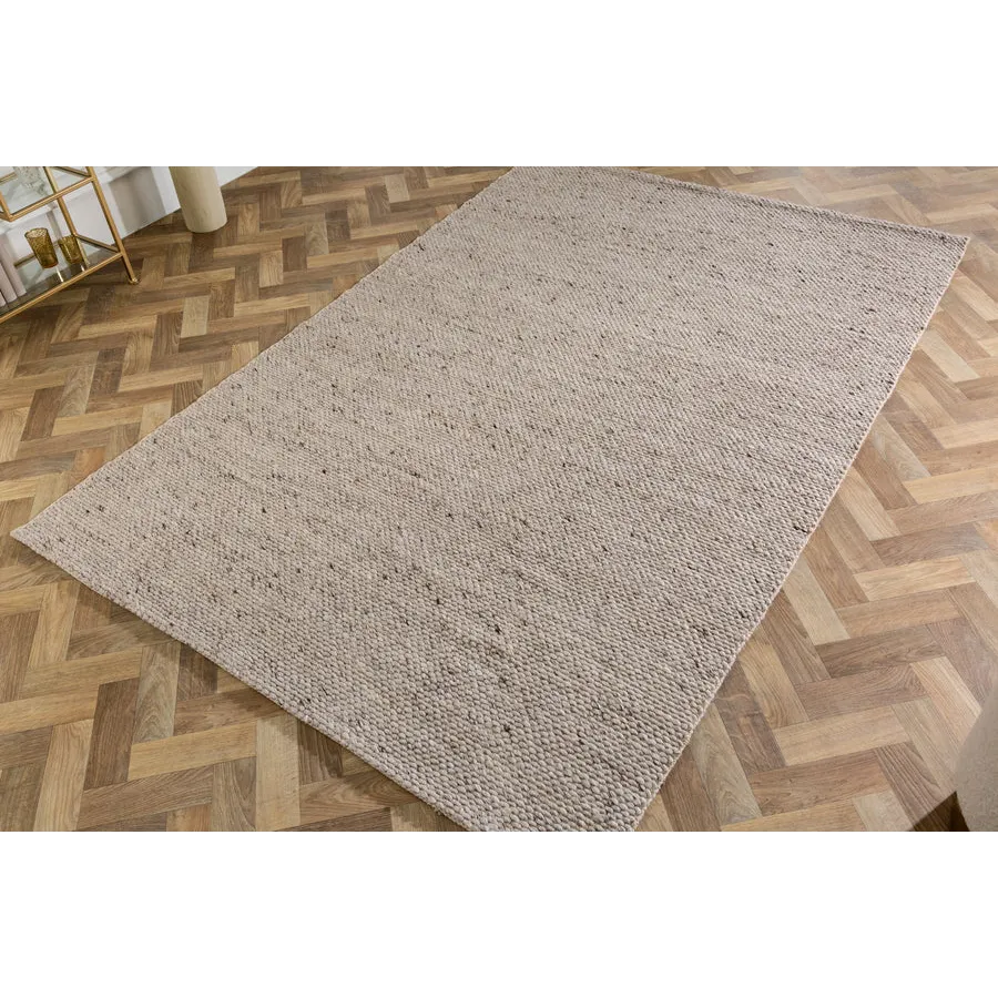 Invicta Dywan WOOL srebrno-szary 160x240cm / 41717