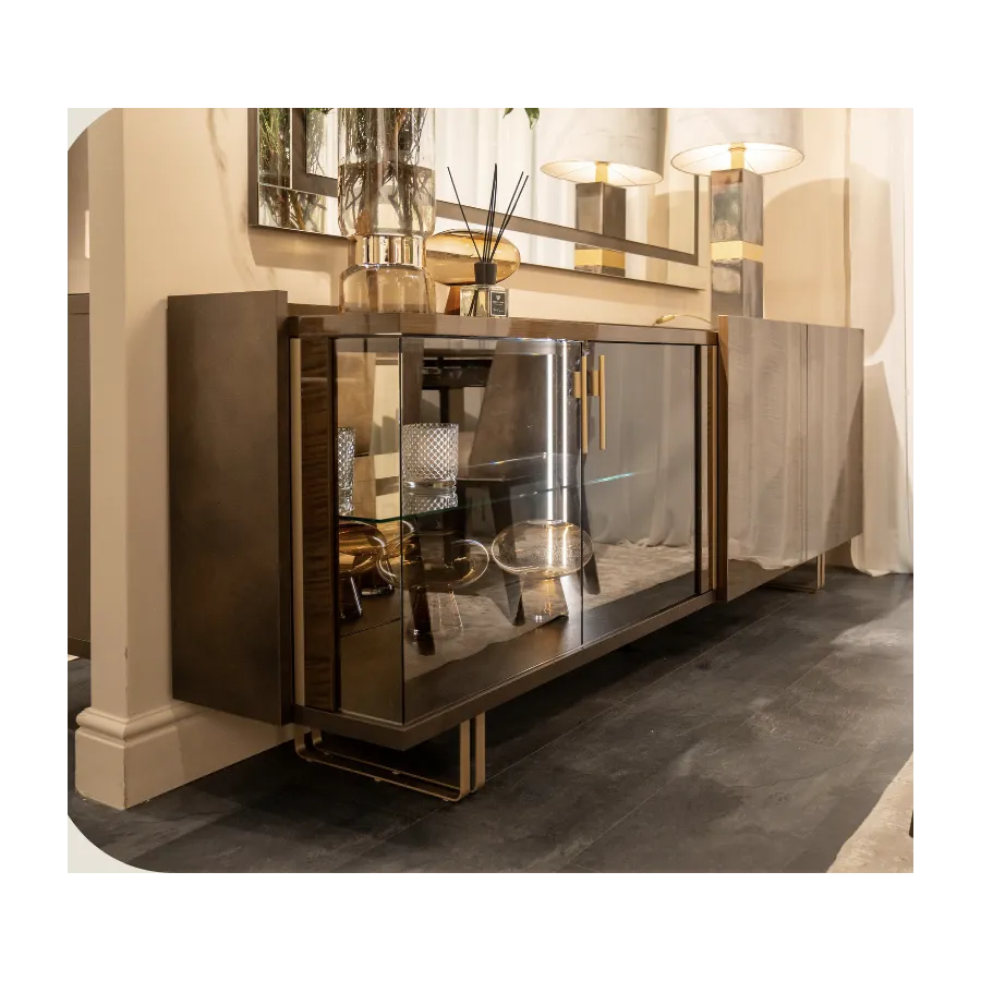 FIAMMA Włoski Bufet 4 drzwiowy 218 x 74 x 53cm / ArredoClassic