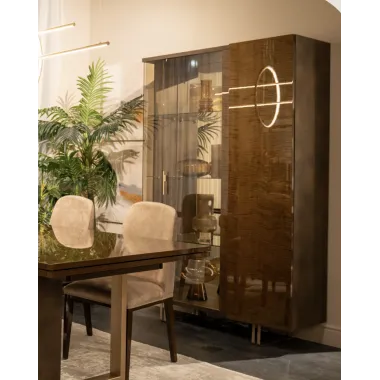 FIAMMA Włoski Regał 1 drzwiowy 66 x 205 x 47,5cm / ArredoClassic