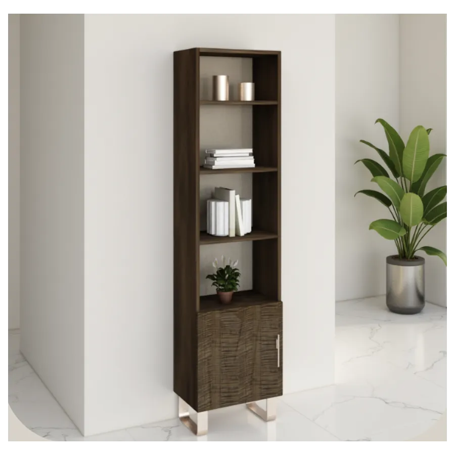 FIAMMA Włoski Regał 1 drzwiowy 66 x 205 x 47,5cm / ArredoClassic