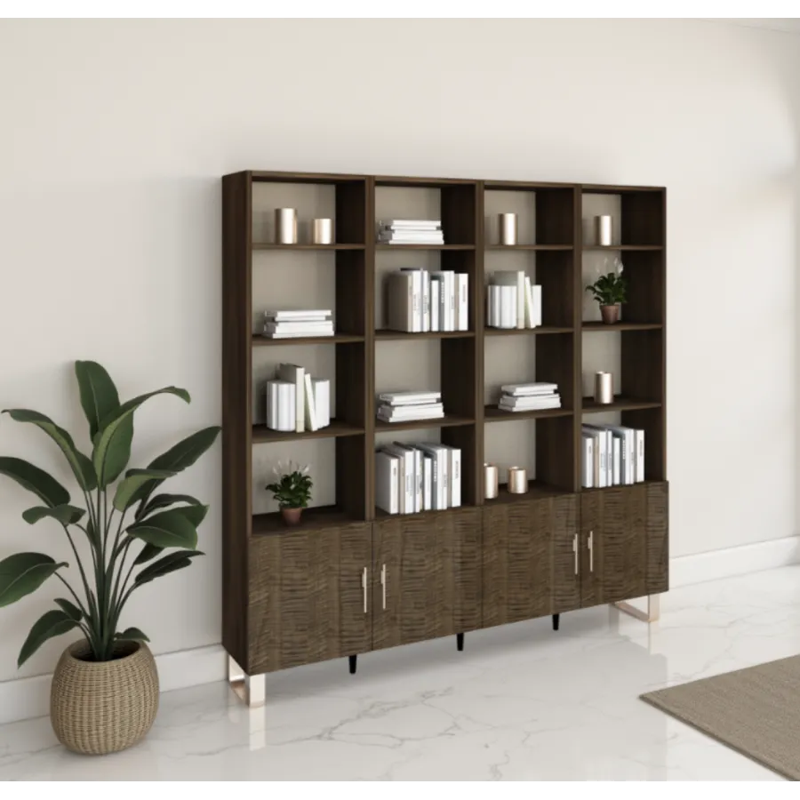 FIAMMA Włoski Regał 4 drzwiowy / ArredoClassic