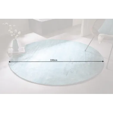 Invicta Dywan MODERN ART turkusowy 150cm x 150cm / 41263