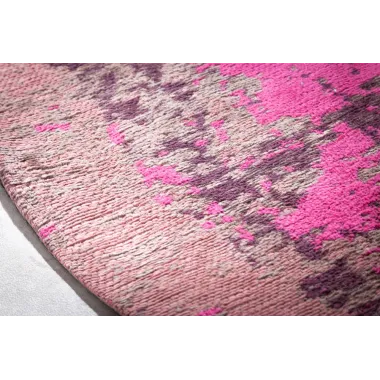 Invicta Dywan MODERN ART beżowo-różowy 150cm x 150cm / 41261