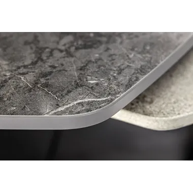 Invicta Stolik kawowy MOVEMENT 80-130cm, obrotowy blat ceramiczny / 46420