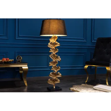 Invicta Lampa podłogowa GINKGO złoty 95cm / 41696