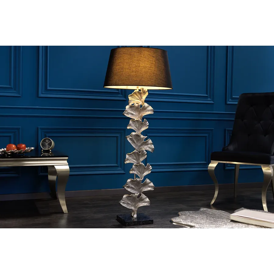 Invicta Lampa podłogowa GINKGO złoty 95cm / 41695