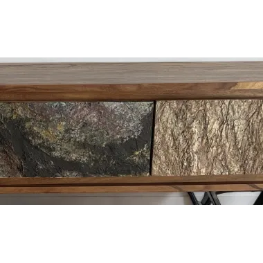 Wohnling Szafka RTV INDUSTRIAL sheesham 160 x 40 x 35cm / WL7.031