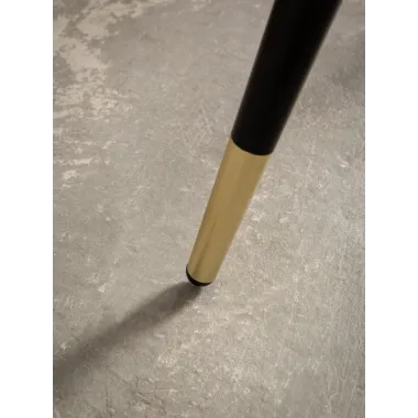 Wohnling Stół PARIS optyka białego marmuru MDF Ø 75 x 76cm / WL6.976