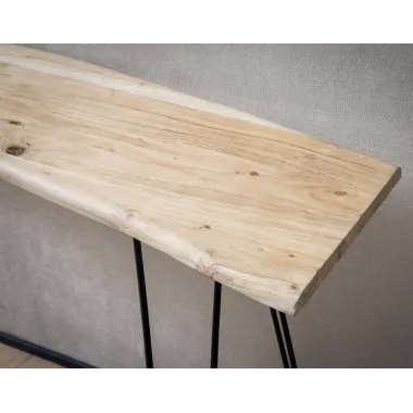 WOHNLING Konsola BAGLI drewno akacji 150 x 75 x 36cm/ WL7.318