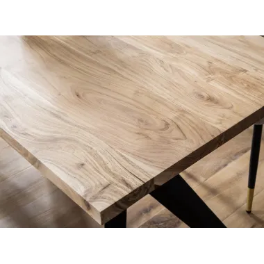 Wohnling LOFT Biurko z litego drewna akacji 180 x 76 x 90cm / WL7.235