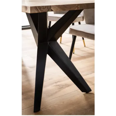 Wohnling LOFT Biurko z litego drewna akacji 200 x 76 x 100cm / WL7.236