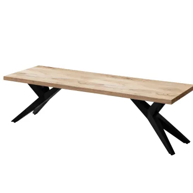 Wohnling LOFT Ławka do siedzenia akacja 175 x 45 x 45m / WL7.229