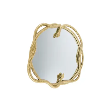 Invicta Lustro ścienne SNAKE L Złote 50cm / 45786