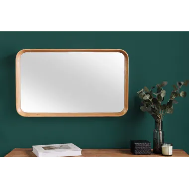 Invicta Lustro ścienne AMSTERDAM Natural 80cm / 43870