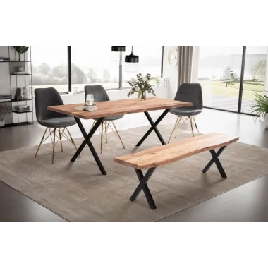 Wohnling Ławka do siedzenia WILD akacja 120 x 45,5 x 40cm / WL7.297