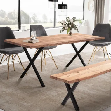 Wohnling Ławka do siedzenia WILD akacja 120 x 45,5 x 40cm / WL7.297