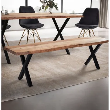 Wohnling Ławka do siedzenia WILD akacja 140 x 45,5 x 40cm / WL7.298