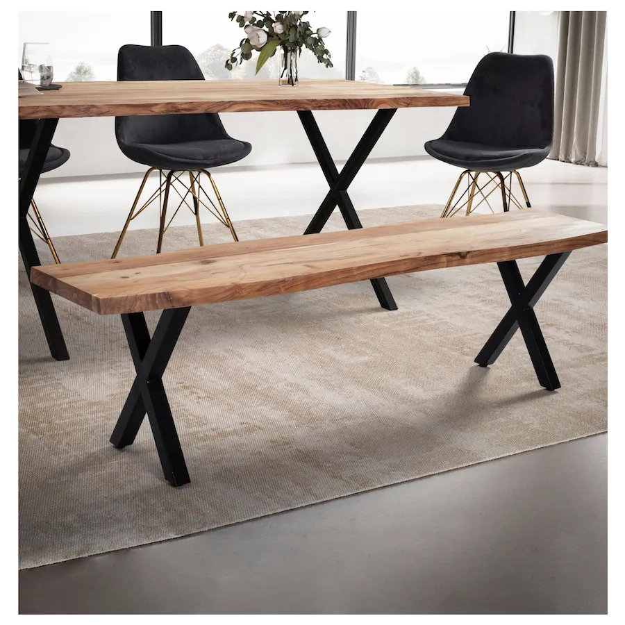 Wohnling Ławka do siedzenia WILD akacja 140 x 45,5 x 40cm / WL7.298