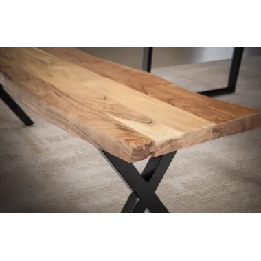 Wohnling Ławka do siedzenia WILD akacja 180 x 45,5 x 40cm / WL7.300