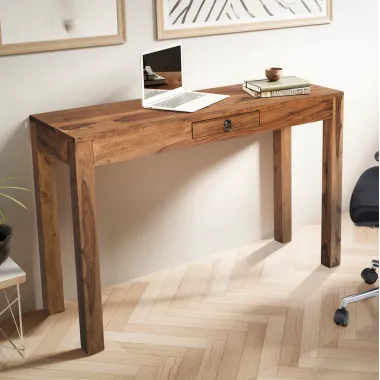 Wohnling Biurko LAGOS MUMBAI sheesham 118 x 76 x 40 cm / WL1.321