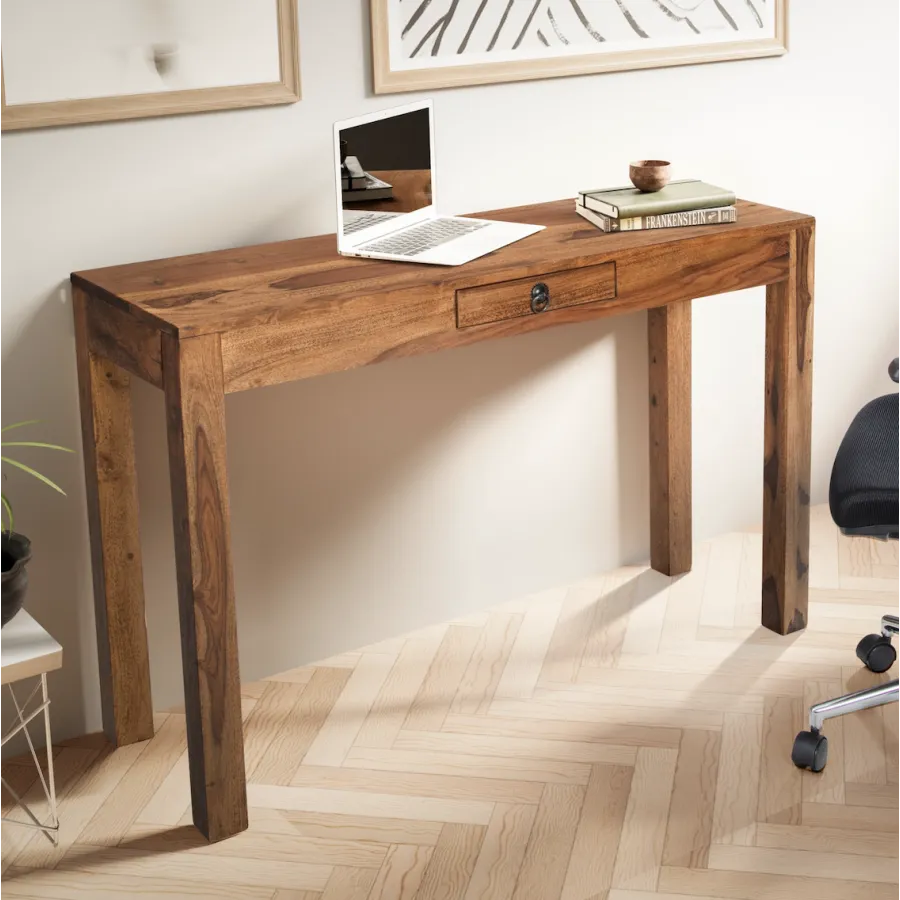 Wohnling Biurko LAGOS MUMBAI sheesham 118 x 76 x 40 cm / WL1.321