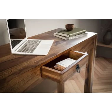 Wohnling Biurko LAGOS MUMBAI sheesham 118 x 76 x 40 cm / WL1.321
