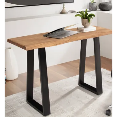 Wohnling Biurko drewniane MAMMUT akacja 118 x 76.5 x 41cm / WL7.240