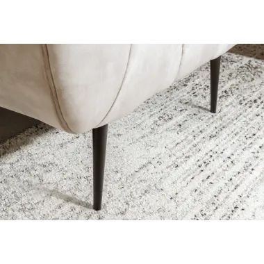 Invicta Fotel NOBLESSE szampański aksamit 106 x 80 x 90cm / 43267