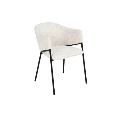 Invicta Krzesło tapicerowane NOBLESSE tkanina 60 x 77 x 52cm / 47582