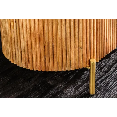 Invicta Komoda TRES CHIC naturalne mango marmurowy blat 102 x 76 x 43cm / 45755