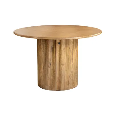 Invicta Stół do jadalni TRES CHIC naturalne mango Ø 120 x 76cm / 45994