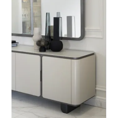 PERLA Włoska komoda 2 drzwiowa 119 x 92 x 50cm / ArredoClassic