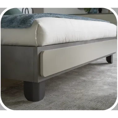 PERLA Włoskie Łóżko tapicerowane QUEEN SIZE  175 x 142 x 214cm / ArredoClassic