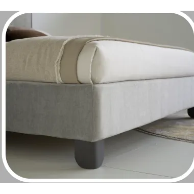 PERLA Włoskie Łóżko tapicerowane QUEEN SIZE  175 x 142 x 214cm / ArredoClassic