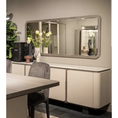 PERLA Włoskie Łóżko tapicerowane TWIN SIZE 100 x 142 x 214cm / ArredoClassic