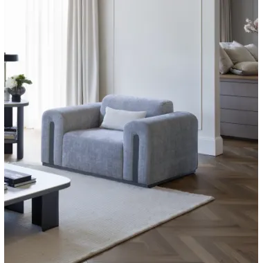 PERLA Włoskie Łóżko tapicerowane TWIN SIZE 100 x 142 x 214cm / ArredoClassic