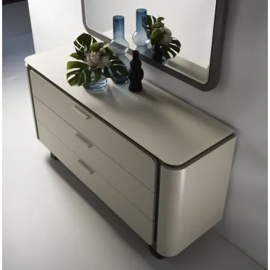 PERLA Włoskie Łóżko tapicerowane TWIN SIZE 128 x 142 x 198cm / ArredoClassic