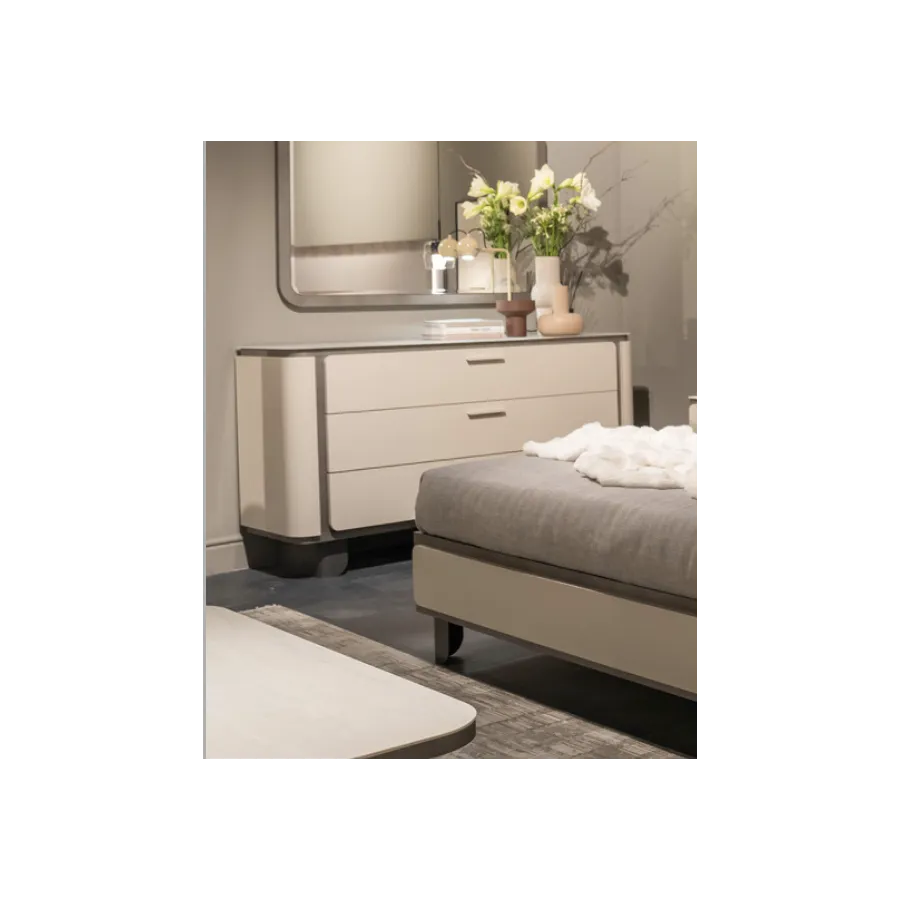 PPERLA Włoska komoda XL 3 szuflady 165 x 89 x 50cm / ArredoClassic