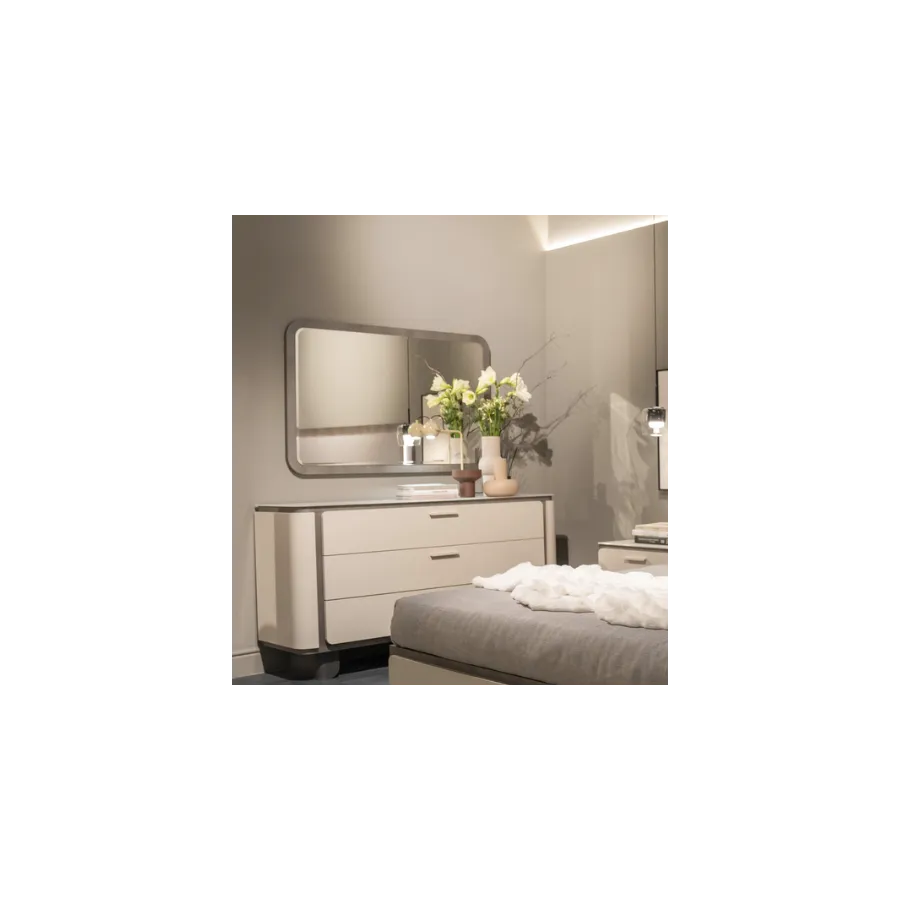 PERLA Włoskie lustro M 130 x 5 x 85cm / ArredoClassic