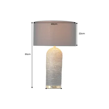 Invicta Lampa stołowa ZEA 60 cm / 46650