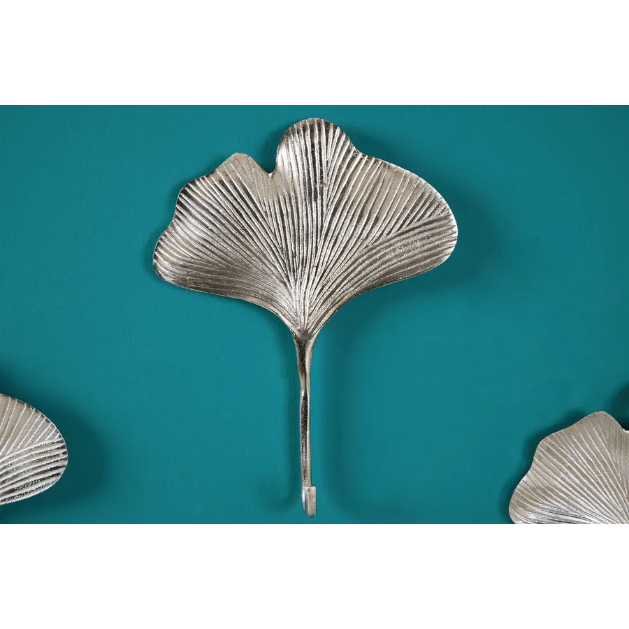 Invicta Dekoracja scienna wieszak na płaszcze GINKGO (3 szt w zestawie) 80cm / 41784