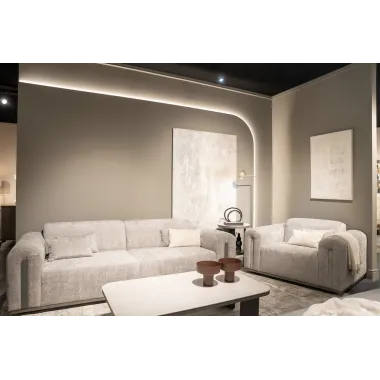 PERLA Włoska sofa 2 osobowa / ArredoClassic