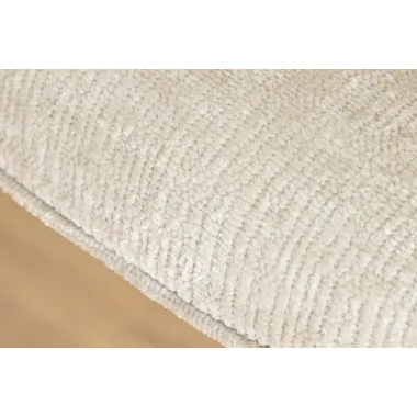 Invicta Krzesło obrotowe AVIGNON 360° z podłokietnikami beżowy chenille 58 x 85 x 55cm / 45470