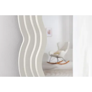 Invicta Lustro ścienne WAVE białe 160cm / 45941