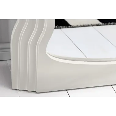 Invicta Lustro ścienne WAVE białe 160cm / 45941