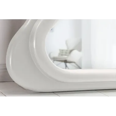 Invicta Lustro ścienne CURVY biały 160cm / 45942
