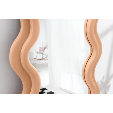 Invicta Lustro ścienne CURVY apricot 160cm / 44676