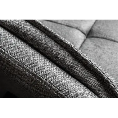 Krzesło LOUNGER szary podłokietnik / 39352